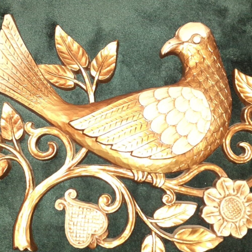 1966 SYROCO BIRD WALL HANGINGS SET OF 2 BEAUTIFUL - Picture 4 of 10